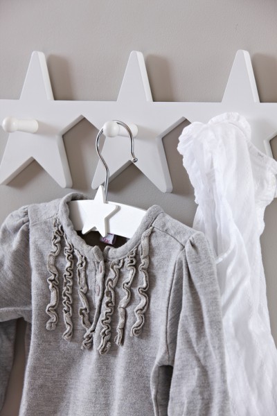 Kids Concept Holz Kleiderbügel Stern Weiss