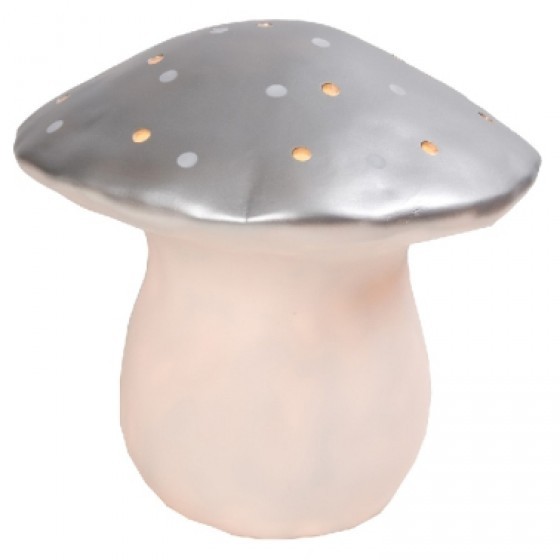 Egmont Toys Große Pilzlampe silber