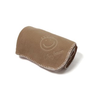 Bemini Babyboum Fleece-Babydecke Cacao 75x100cm