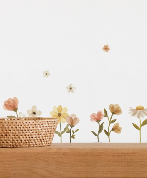 Lilipinso Wandsticker Vintage Flowers