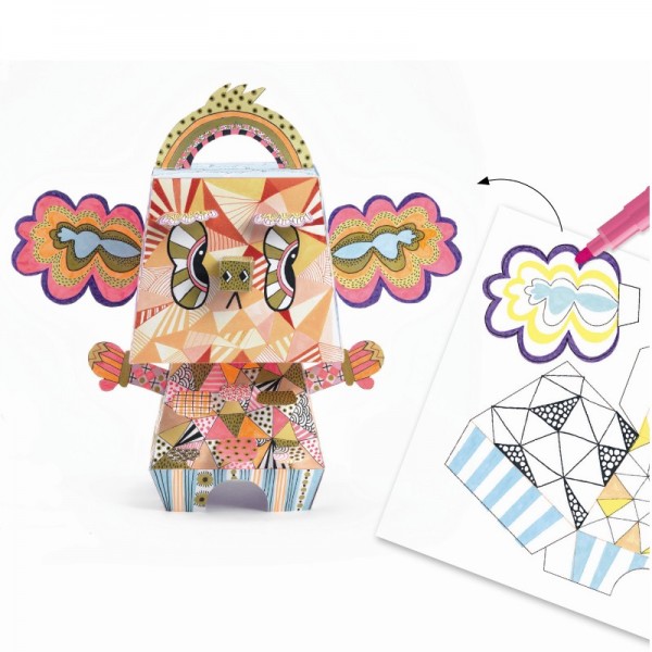 Djeco Arty Paper Bastelset Mexikoala 7+