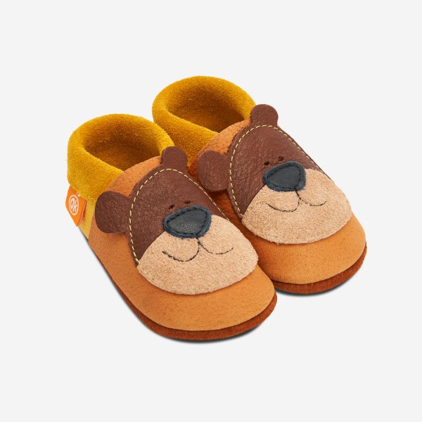 Orangenkinder Krabbelschuhe Honigbär 24/25