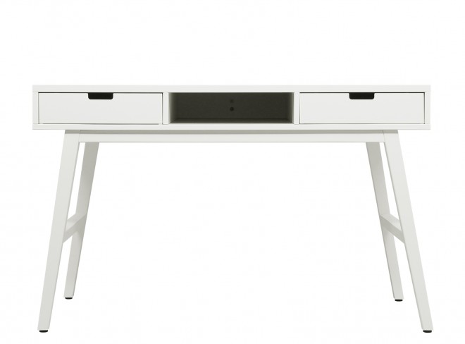 Bopita Schreibtisch Anne Retro Weiss Schreibtische Bopita