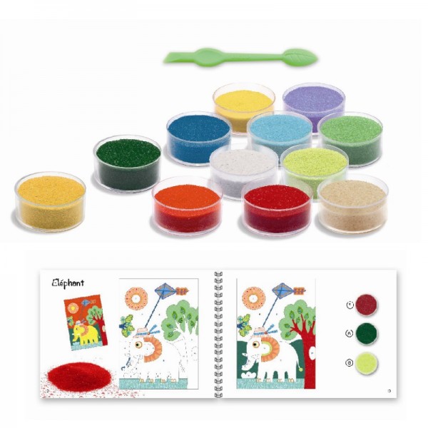 Djeco Sandbild Im Freien 4+