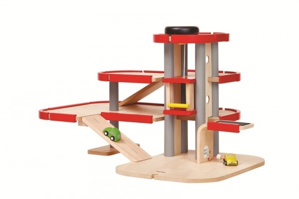 PlanToys grosses Parkhaus 3+