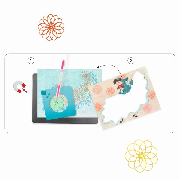 Djeco Spiralen Workshop Kleidermotive 7+