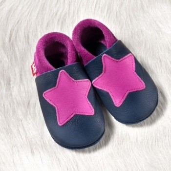 Pololo Krabbelschuhe kleiner Stern 18/19
