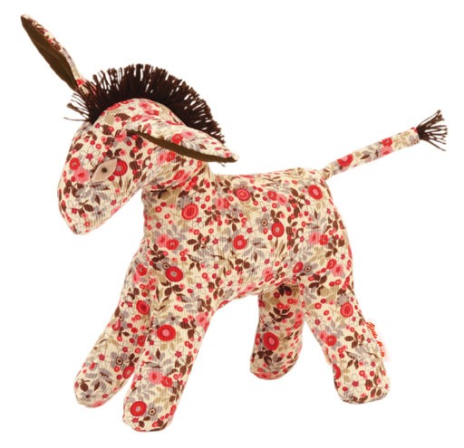 Käthe Kruse Esel beige geblümt