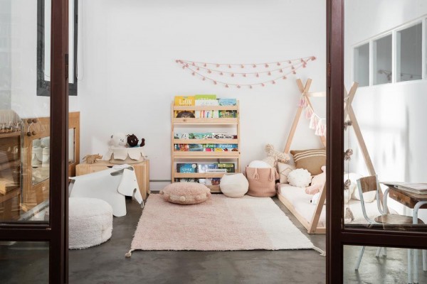 Lorena Canals Teppich Gelato Pink 120x160cm waschbar reversibel