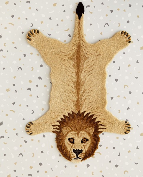 Eijffinger Vlies Kindertapete Mosaik warmgrau goldbeige