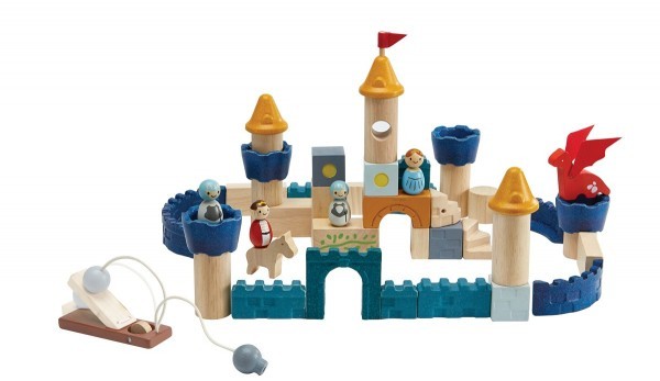 Plantoys Orchard Holzbauklötze Fantasy Burg 3+