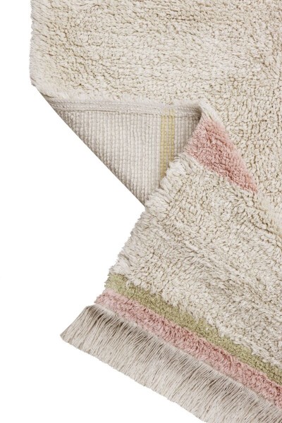 Lorena Canals Teppich Lanes natural vintage nude waschbar 140x200