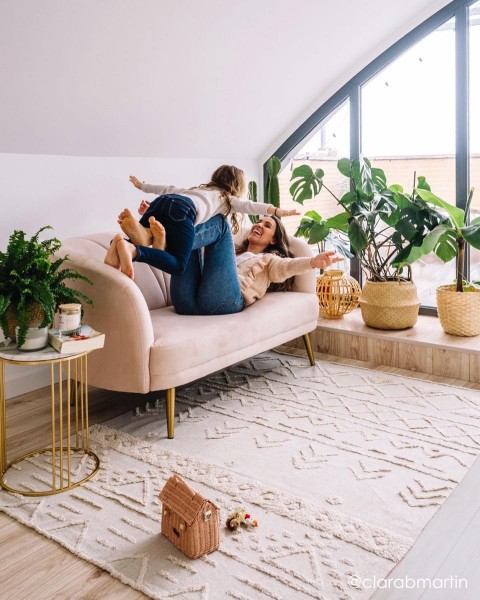 Lorena Canals Teppich Tribu Natural 140x200cm waschbar