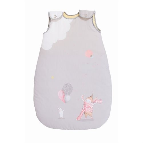 Moulin Roty Les Petits Dodos Schlafsack grau 70cm
