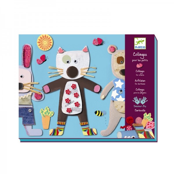 Djeco Bastelset Erste Kollagen 4+