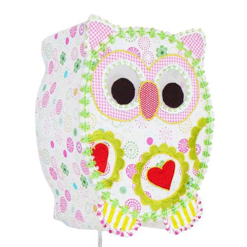 Taj Wood & Scherer Wandlampe Eule