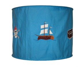 Taftan Lampenschirm Pirates