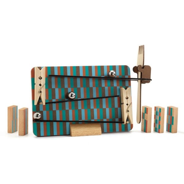 Djeco Kettenreaktionsspiel Zig and Go Fork 8+