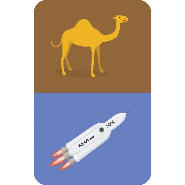 Djeco Travel Reisespiel Ratespiel Teki 4+