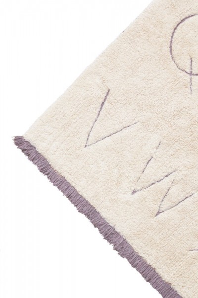 Lorena Canals Teppich ABC waschbar 140x200 Rugcycled M