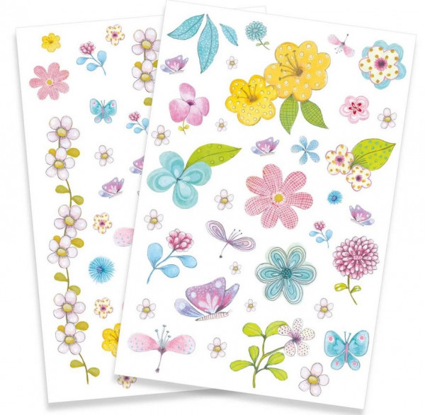 Djeco Tattoos Blumenfeld 6+