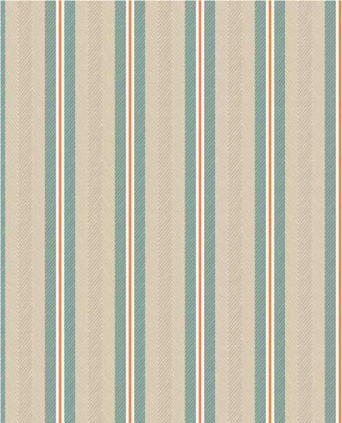 Pip Studio 5 Vliestapete Streifen Beige Türkis