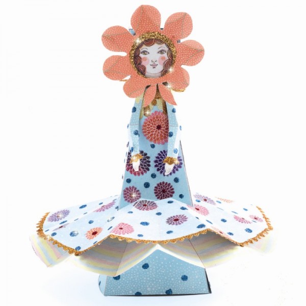 Djeco Arty Paper Bastelset Miss Blossom 7+