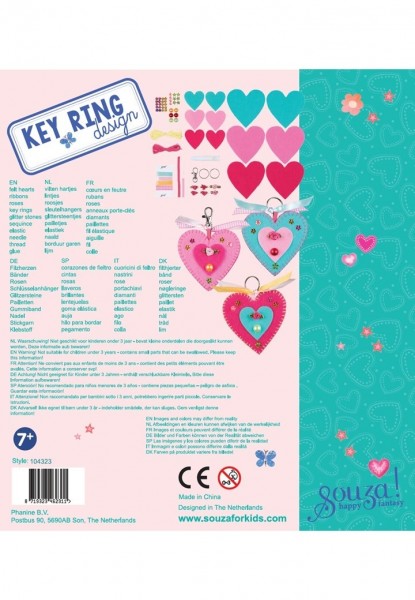 Souza for Kids Nähset Schlüsselanhänger 7+