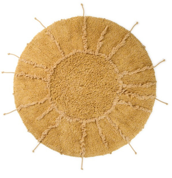 Lorena Canals waschbarer Teppich Sonne Solar