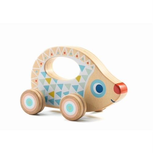 Djeco Schiebetier Baby White Igel BabyRouli 1+