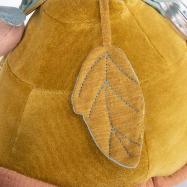 Moulin Roty Aktivitätenspielzeug Schildkröte mit Igel