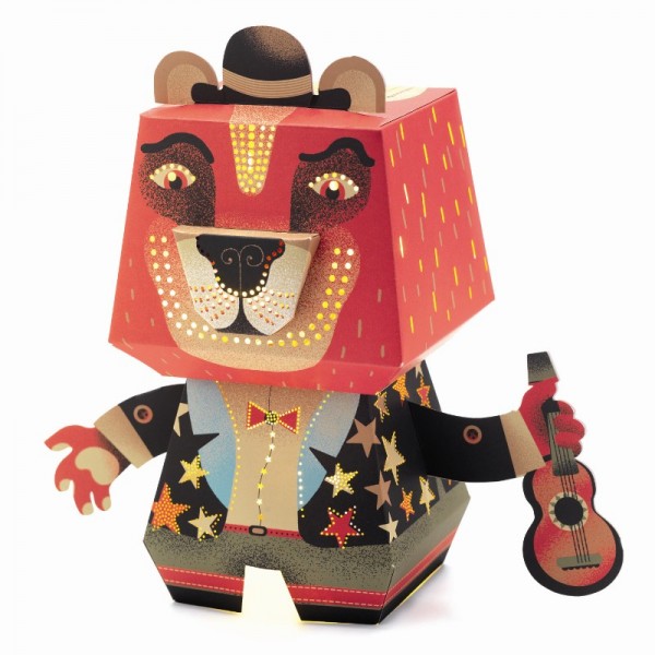 Djeco Papier-Nachtlicht Arty Bear