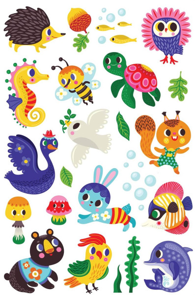 Petit Monkey Tattoos Tierfamilie 3+