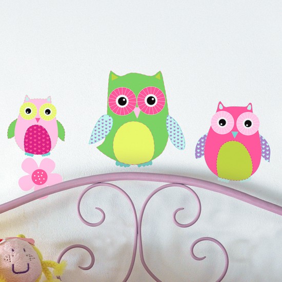 Caselio Wandsticker Eulen