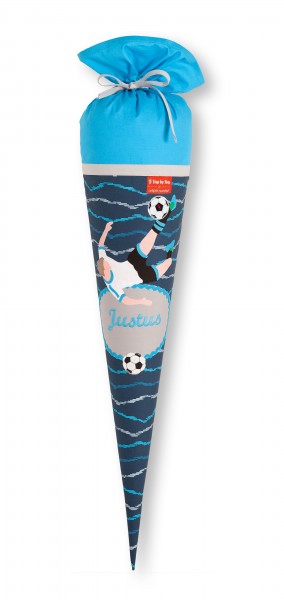 Crepes Suzette Schultüte mit Namen Step by Step Sky Fussballer Soccer