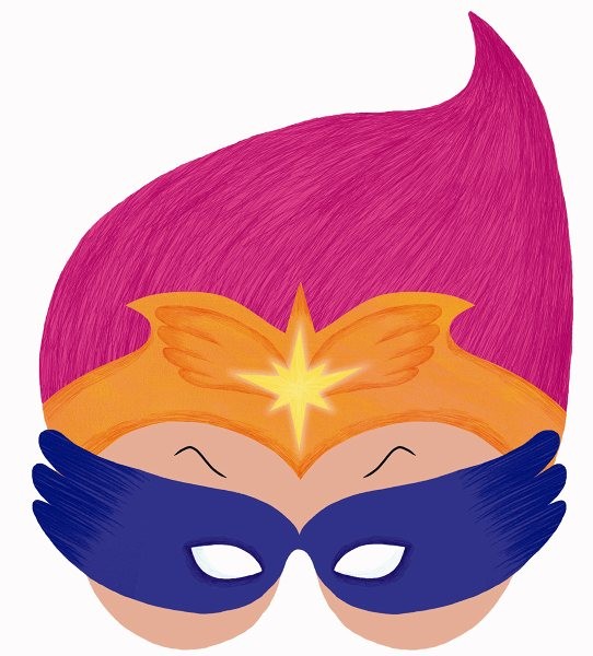 Djeco Masken Superhelden