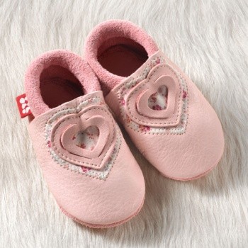Pololo Krabbelschuhe Sweetheart rose 18/19