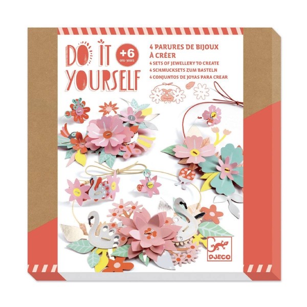 Djeco Do it Yourself Schmuckset Bunte Heiterkeit 6+
