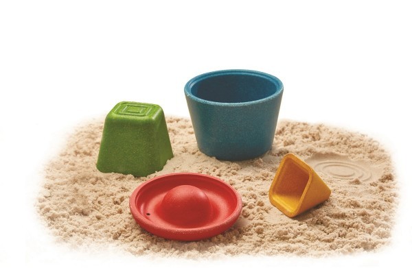 Plantoys Formenset für Sandburgen 3+
