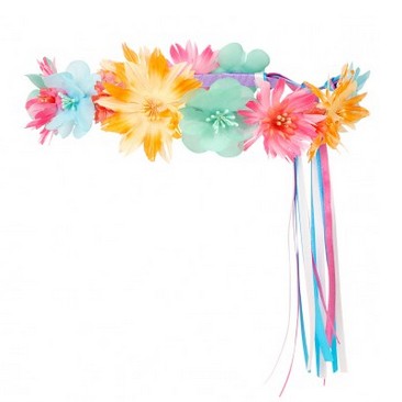 Souza Blütenkranz Larissa lila rosa grün