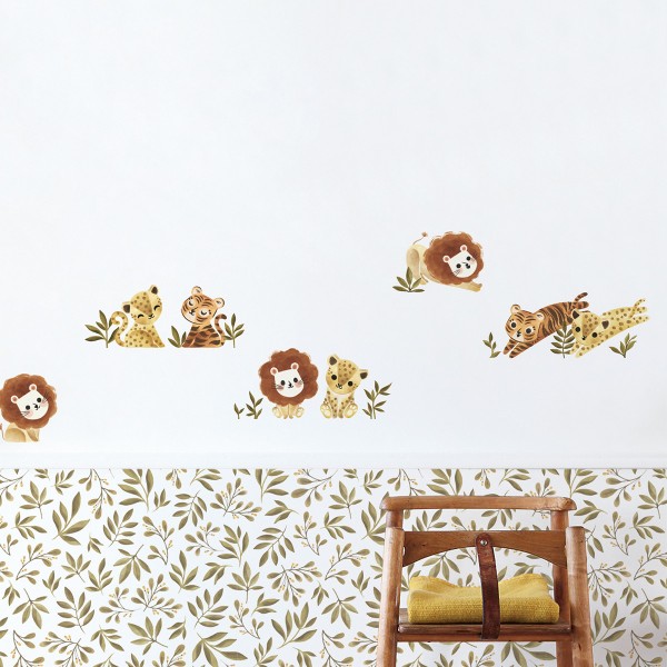 Lilipinso Wandsticker Dschungeltiere