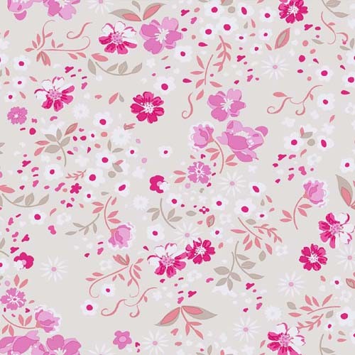 Caselio OhLaLa Blütenstoff Jane rosa OLA66364004