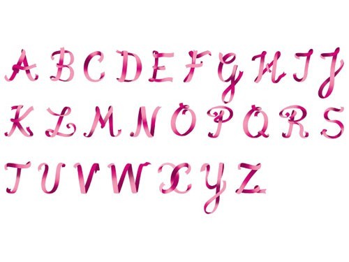 Djeco Wandsticker Mädchen ABC