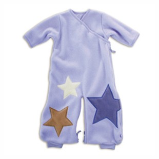 Babyboum Schlafsack Melow Star 70cm sky
