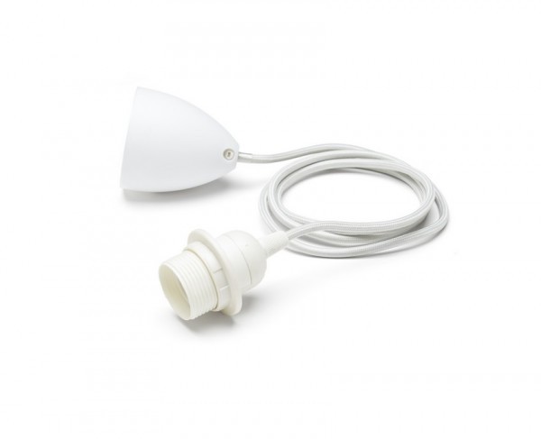 Kids Concept Kabel mit E27 Fassung für Hängelampen Weiss