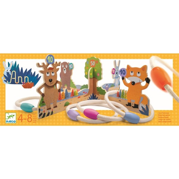 Djeco Ringwurfspiel Waldtiere 4+