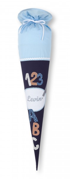 Crepes Suzette Schultüte mit Namen ABC