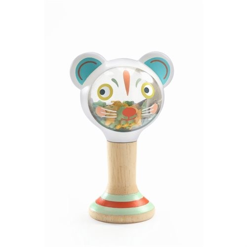 Djeco Rassel Baby White BabyMaraki 1+