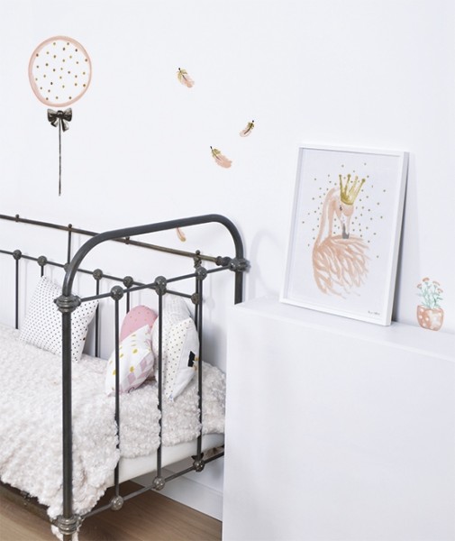 Lilipinso XL Wandsticker Luftballons Puderrosa