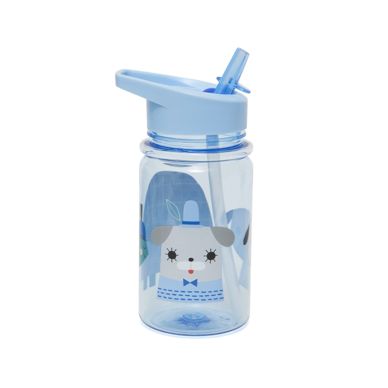 Petit Monkey Trinkflasche Peanut and Co blau | Trinkflaschen